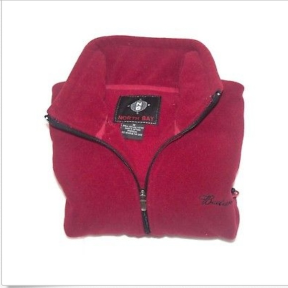 North Bay Men's Long Sleeve Fleece Embroidered Budweiser Logo Size Medium - Picture 6 of 8